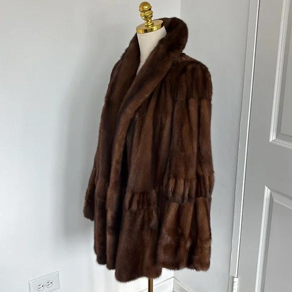 PELLICERIA SCOMA Vintage Fur Coat - Picture 4 of 7